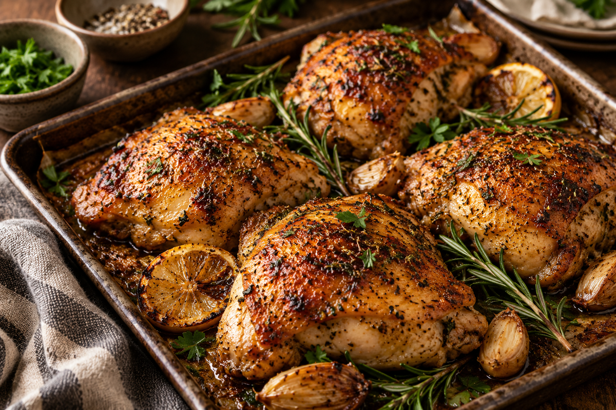 Perfectly Roasted Chicken: Learn the Method