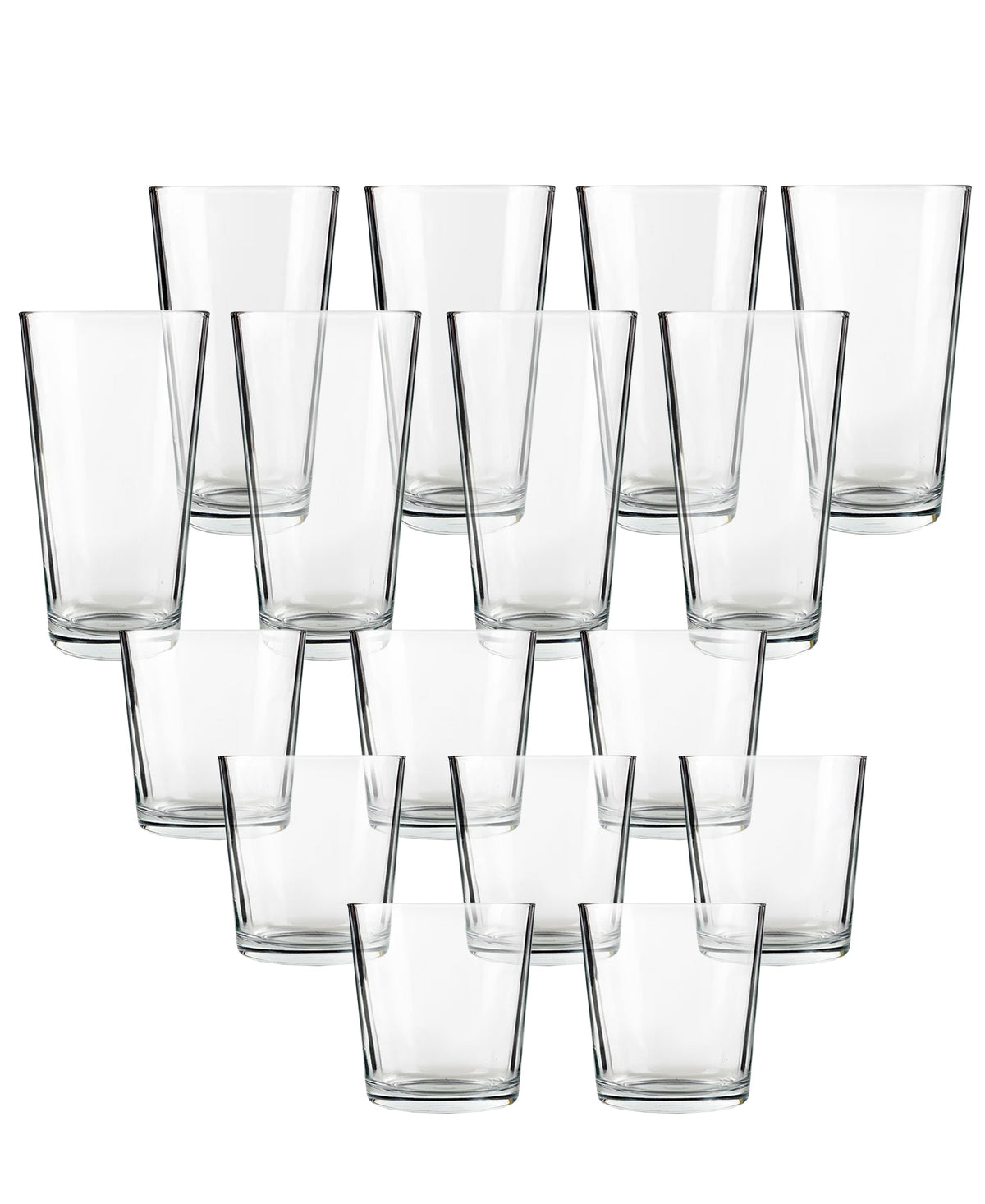 Simple Home 16pc glass Entertaining set