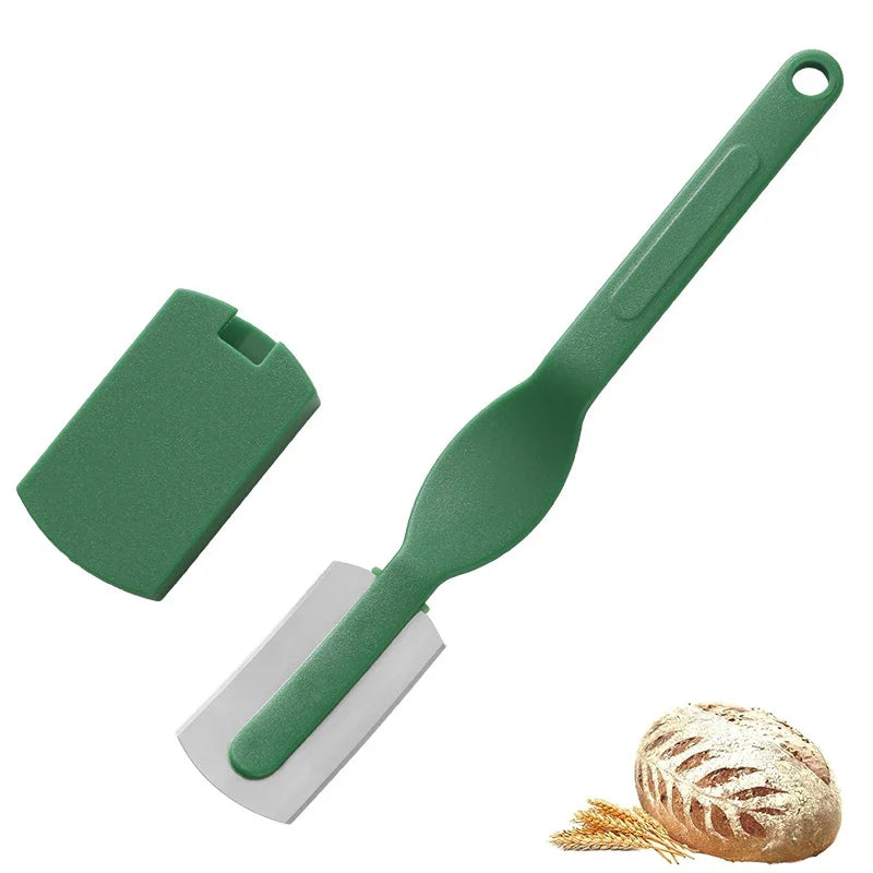 Premium Hand Crafted Bread Lame Stainless Steel Dough Bread Lame Blade Kitchen Sourdough Dough Scoring Tool Bread Making Tools