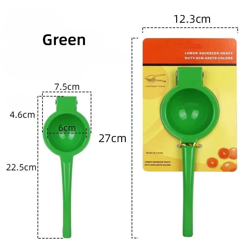 Manual Lemon Juicer Aluminum Alloy Hand Pressed Orange Fruit Juicer Household Mini Squeezer Lemon Clip Practical Kitchen Gadgets